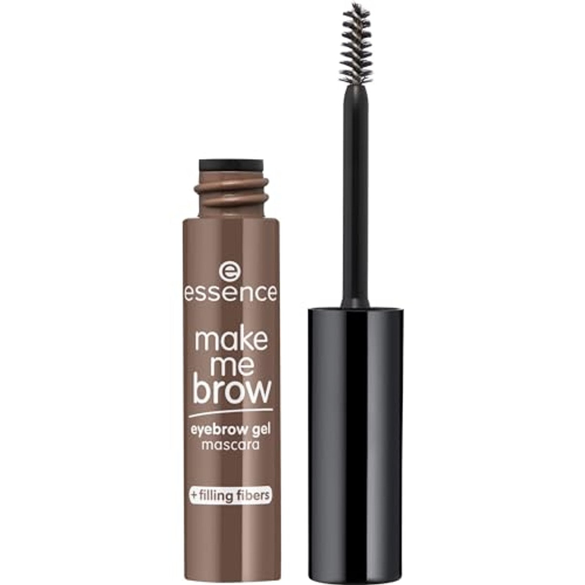 essence make me brow eyebrow gel mascara nr. 02 bruin 3,8 ml - 6-pack