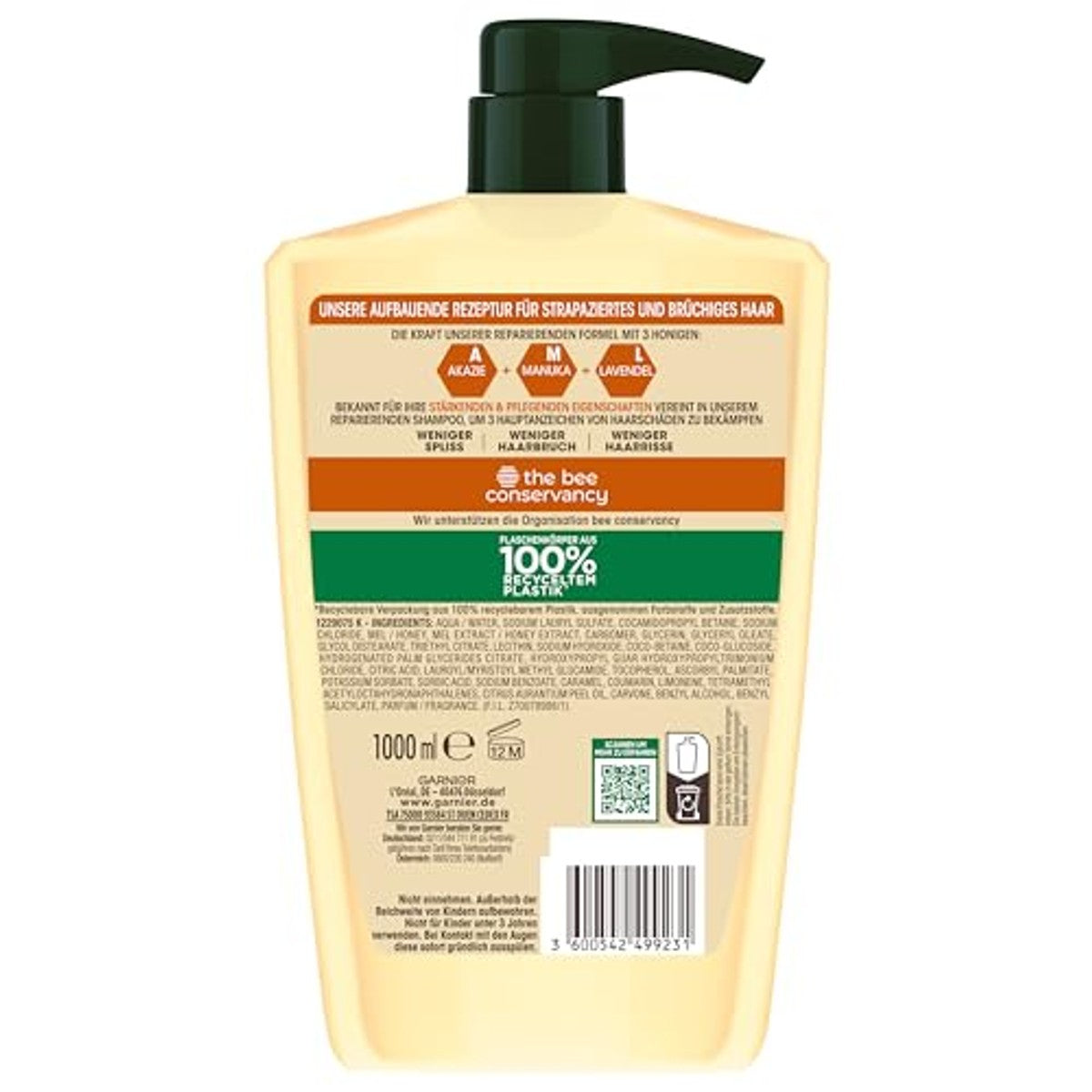 Garnier Echte Schatten Herstellende Shampoo Honing Schatten 1000 ml – Garnier