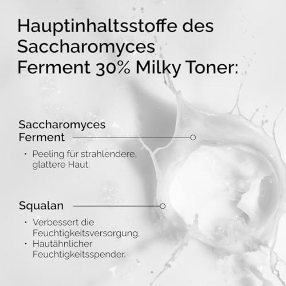 The Ordinary Saccharomyces Ferment 30% Milky Toner, peeling- en vochtstoner voor een gladdere, stralende huid, 100 ml
