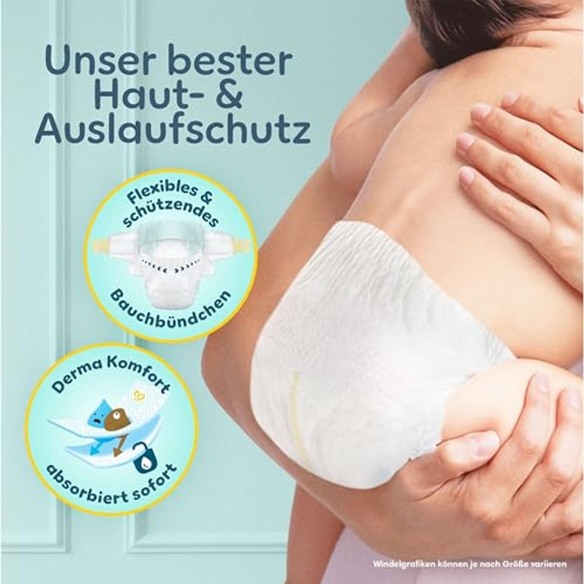 Pampers Premium Protection maat 1, 44 luiers, 2 kg - 5 kg – Pampers