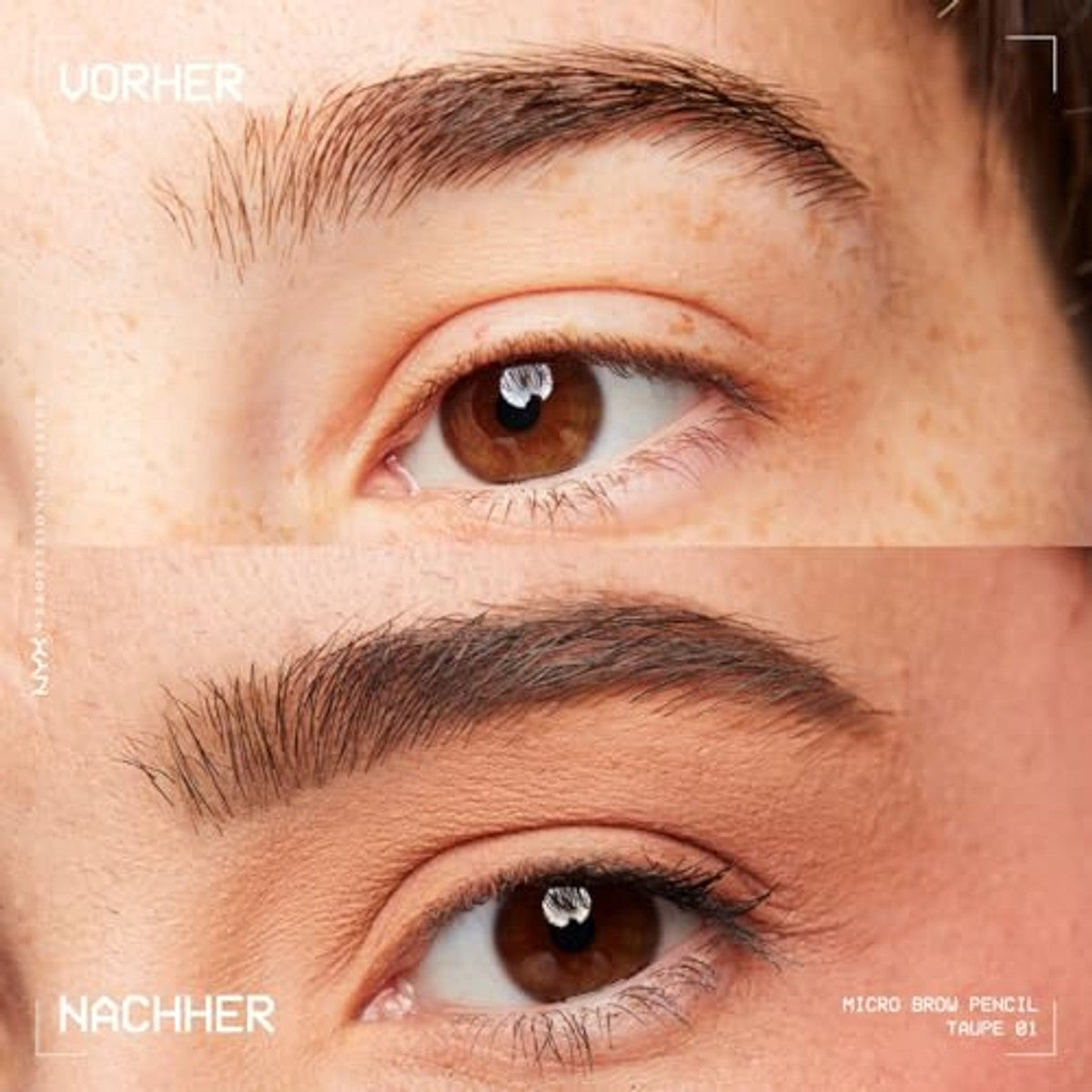 NYX Professional Makeup Wenkbrauwstift dubbelpak, Micro Brow Pencil, dubbelzijdig met uitdraaibare wenkbrauwstift en borsteltje, waterbestendig, wenkbrauwpotlood, veganistische formule, kleur: 01 – NYX PROFESSIONAL MAKEUP