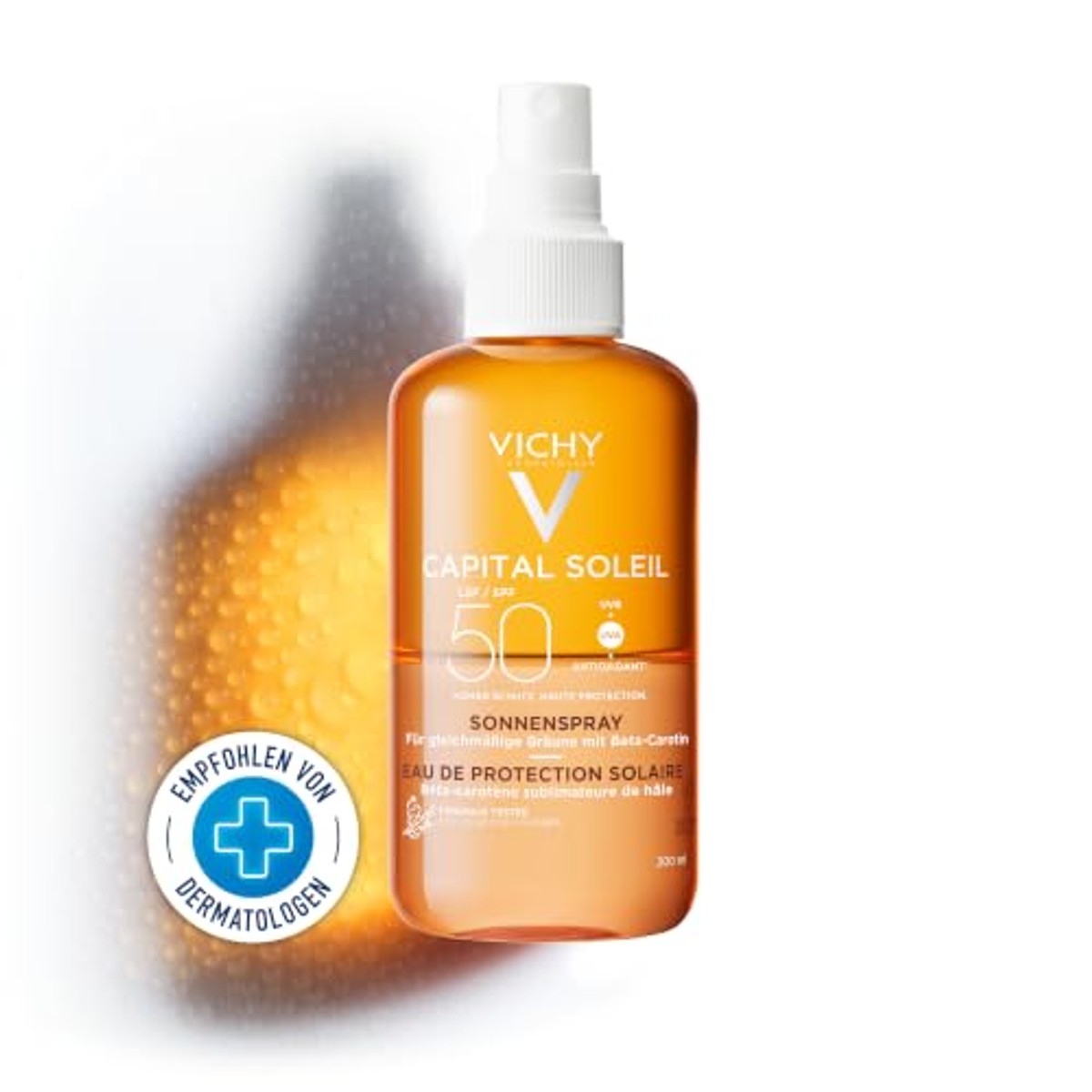 Vichy Capital Soleil Intensieve Bruiningsspray SPF 50, 200 ml - 3-pack – foto 3