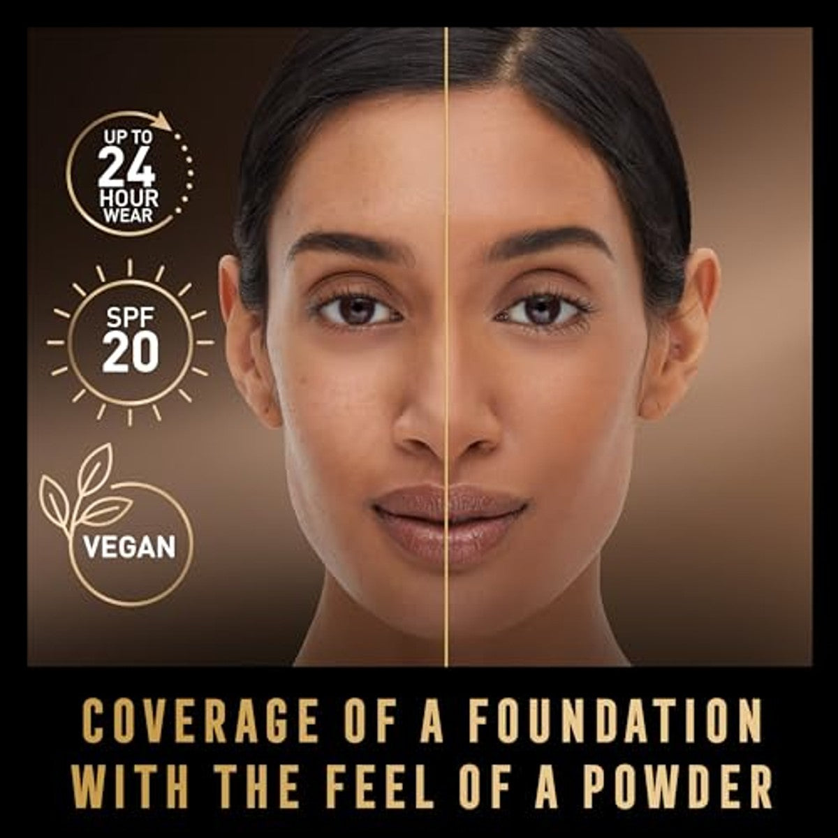Max Factor Facefinity Compact Foundation Refill 076 Warm Golden 10 g - 6 stuks