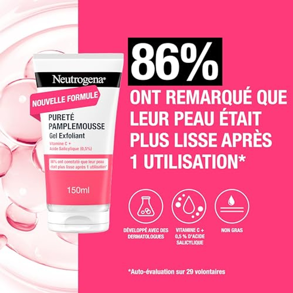 Neutrogena Zuiverheid Grapefruit Peeling-gel 150 ml – Neutrogena