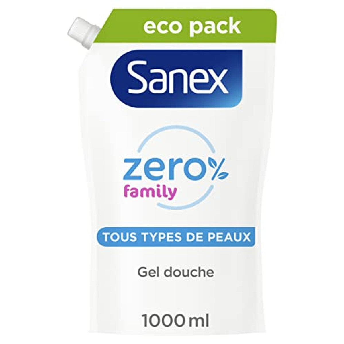 Sanex Zero 0% Essentiele Familie navulverpakking 1 l – Sanex