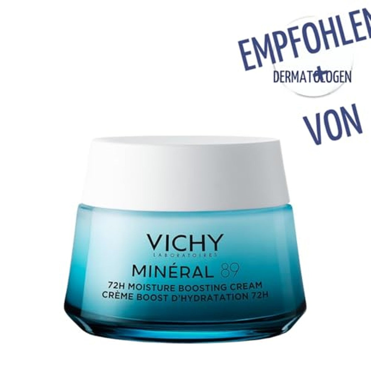 Vichy Mineral 89 72H Vochtinbrengende Crème voor Normale Huid 50 ml - 3-pack