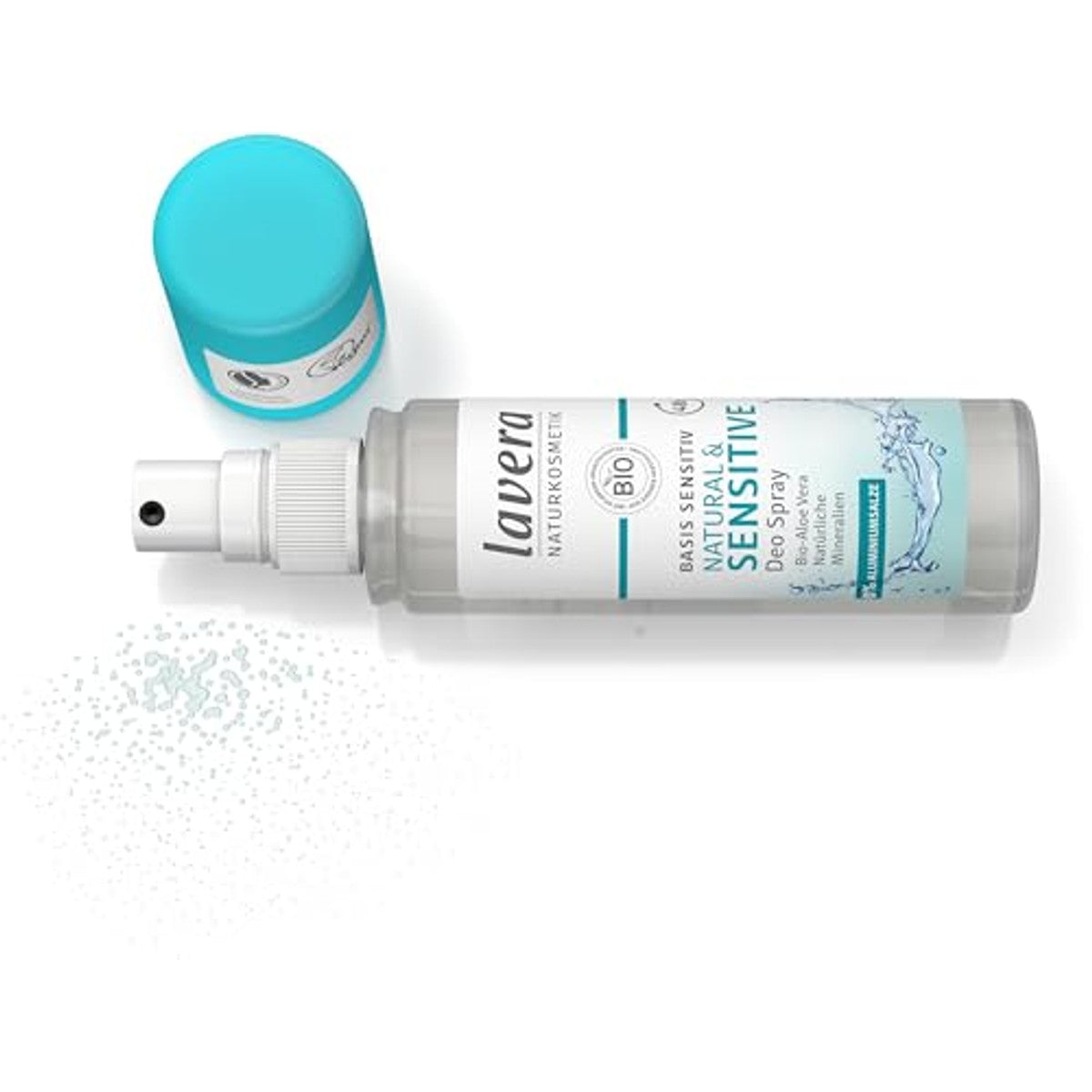lavera Basis Sensitive Milde Deodorant 6 x 75 ml - Voordeelverpakking