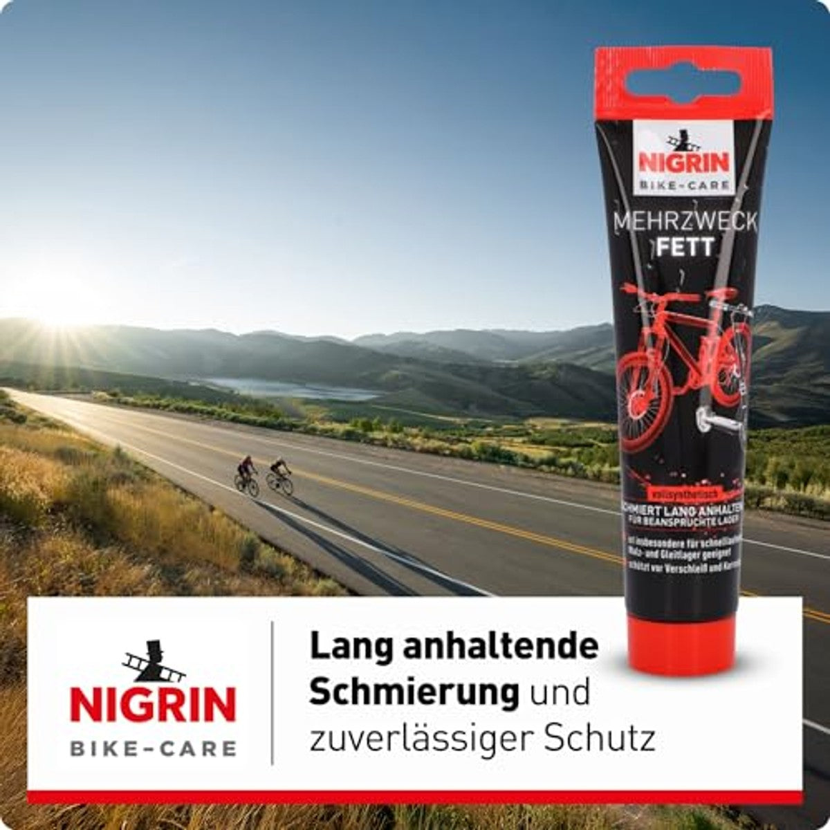 NIGRIN Bike-Care Multifunctioneel vet tube 6 x 100 g - Voordeelverpakking