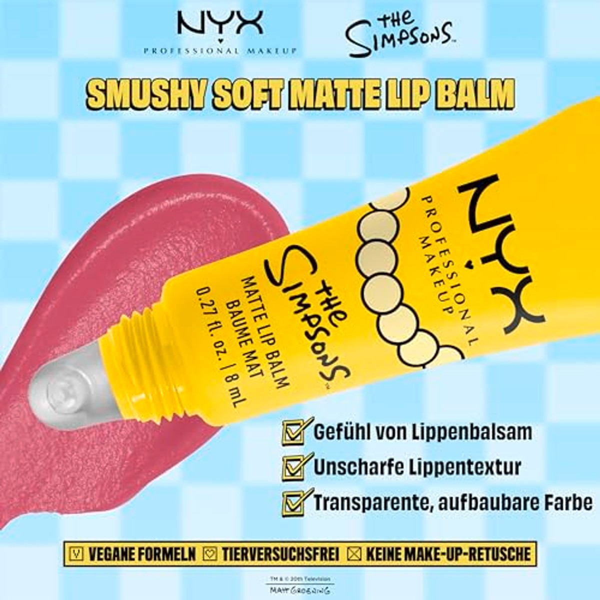 NYX Professional Makeup Simpsons Smushy Smarty Pink – NYX PROFESSIONAL MAKEUP