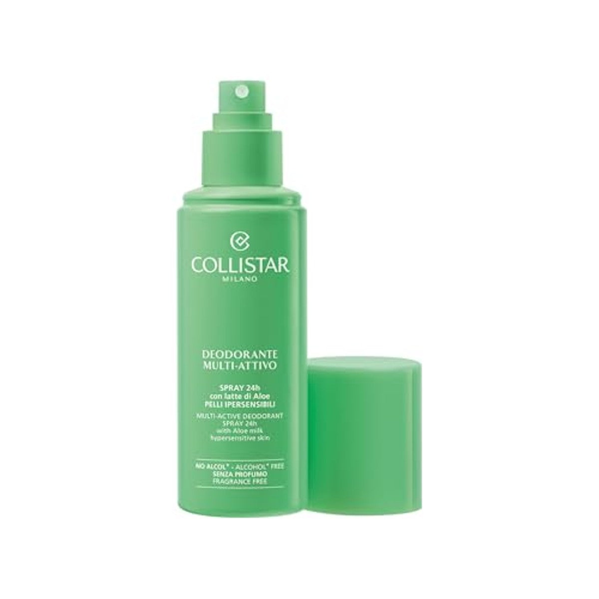 Collistar Multi-Aktiv Deospray met Aloë-Melk voor de Hypergevoelige Huid 100 ml - 3-pack