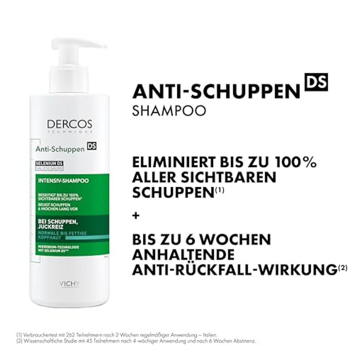 Vichy Dercos Anti-roos Shampoo voor Vette Hoofdhuid 390 ml