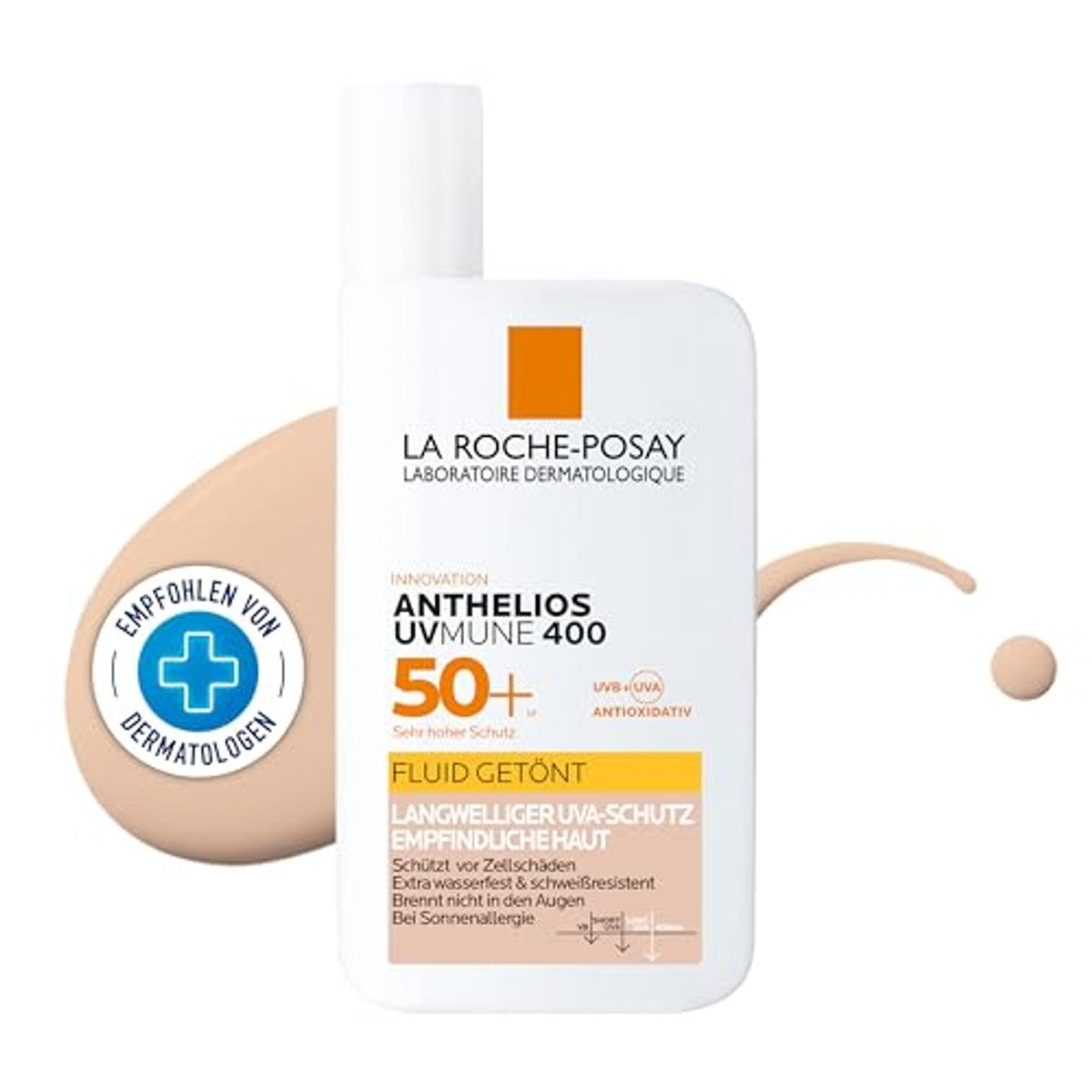 La Roche-Posay Anthelios Getinte Zonnevloeistof Gezicht SPF 50+ 50 ml - 6-pack