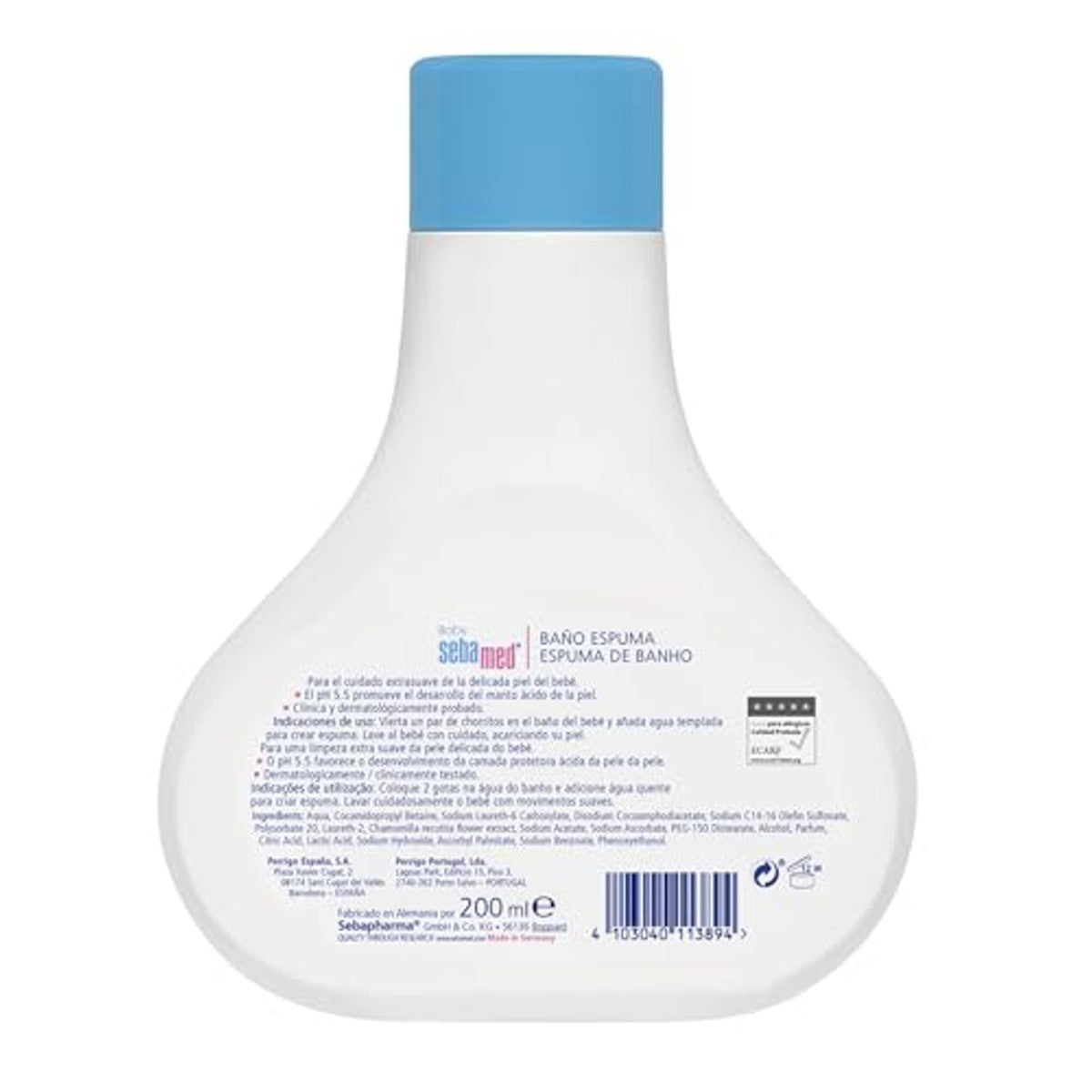 Sebamed Gel en zeep 3 x 200 ml - Voordeelverpakking – foto 3