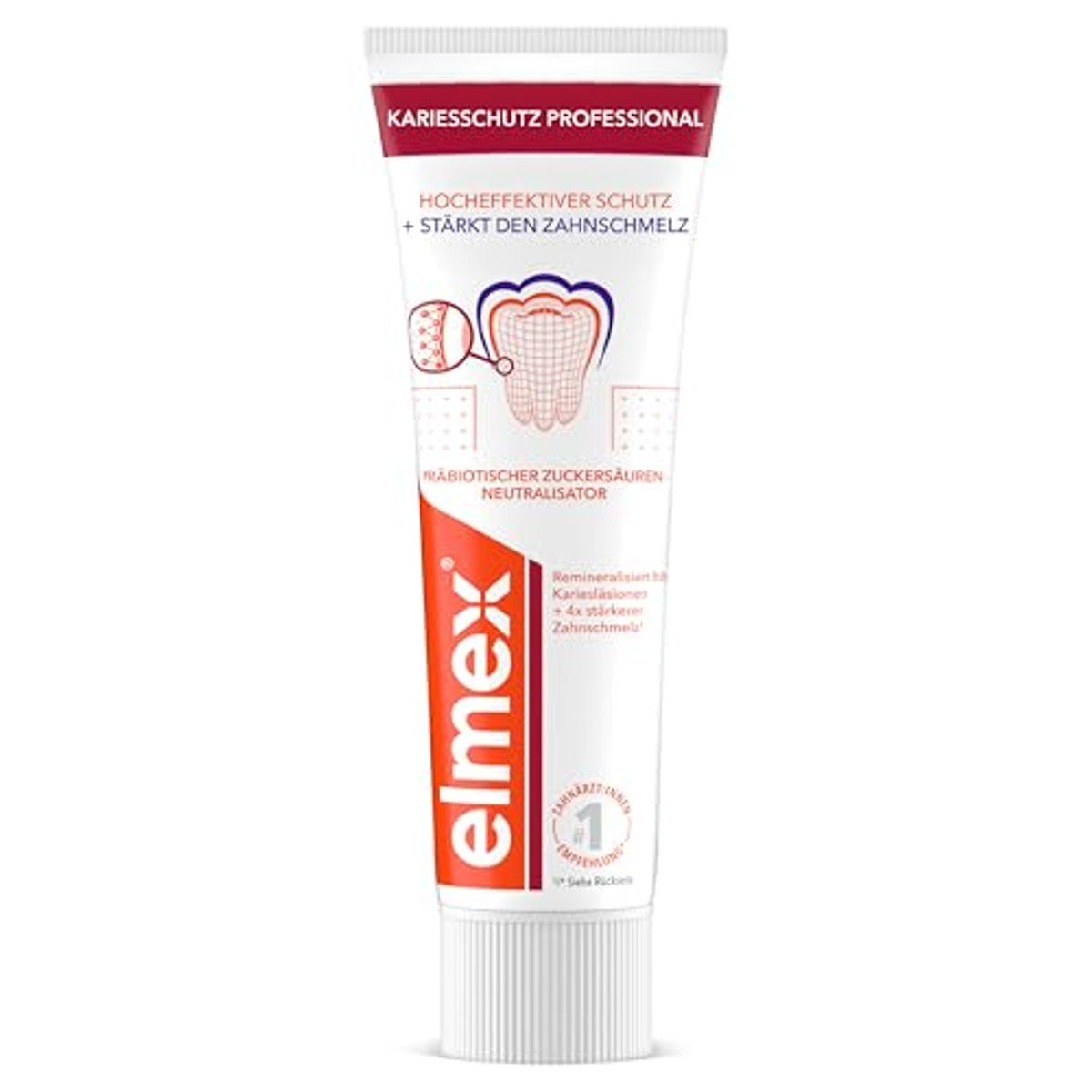 ELMEX cariësbescherming professionele tandpasta 75 ml – ELMEX