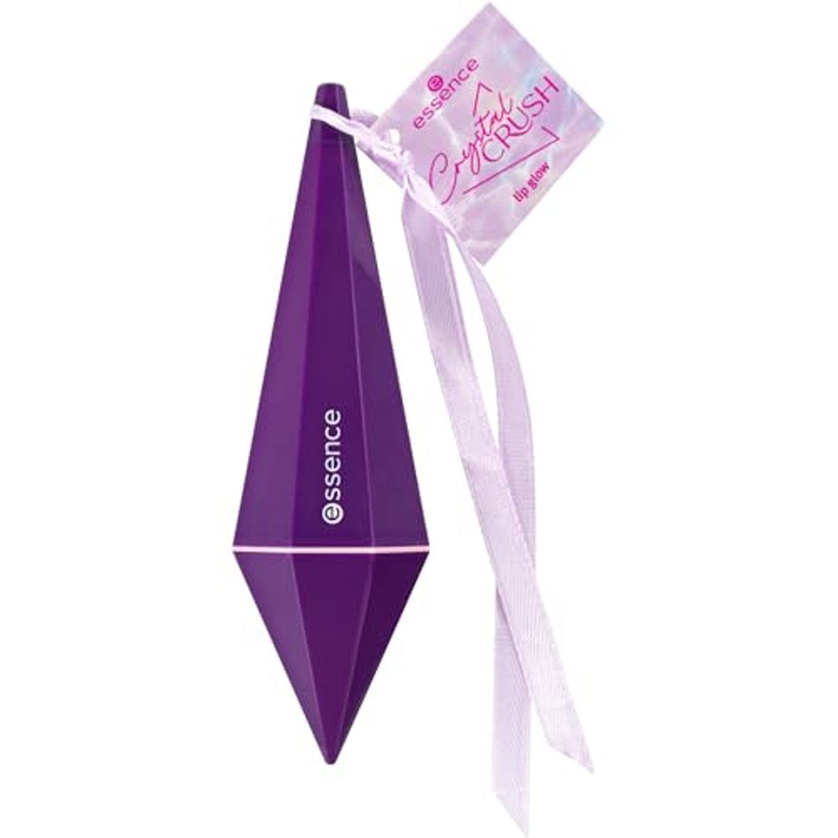 Essence Crystal Lip Glow, Lippenstift, nr. 01, roze, kleuraanpassend, stralend, veganistisch, olievrij, zonder parabenen, zonder microplasticdeeltjes, per stuk verpakt (3,2 g) – Essence Cosmetics