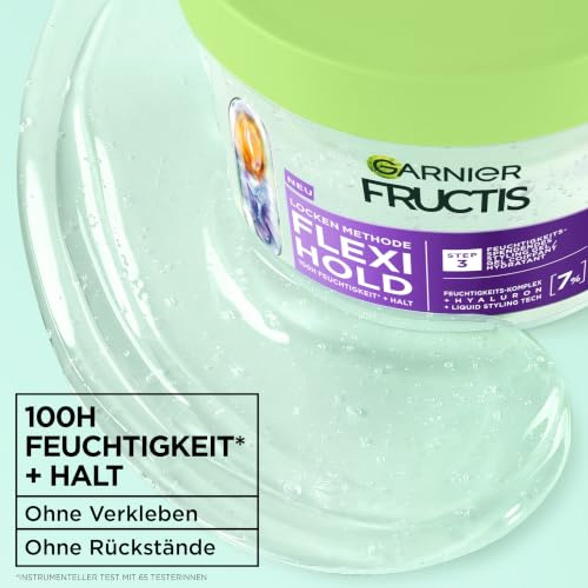 Garnier Fructis Krulmethode Flexi Hold Gel 3 x 370 ml - Voordeelverpakking