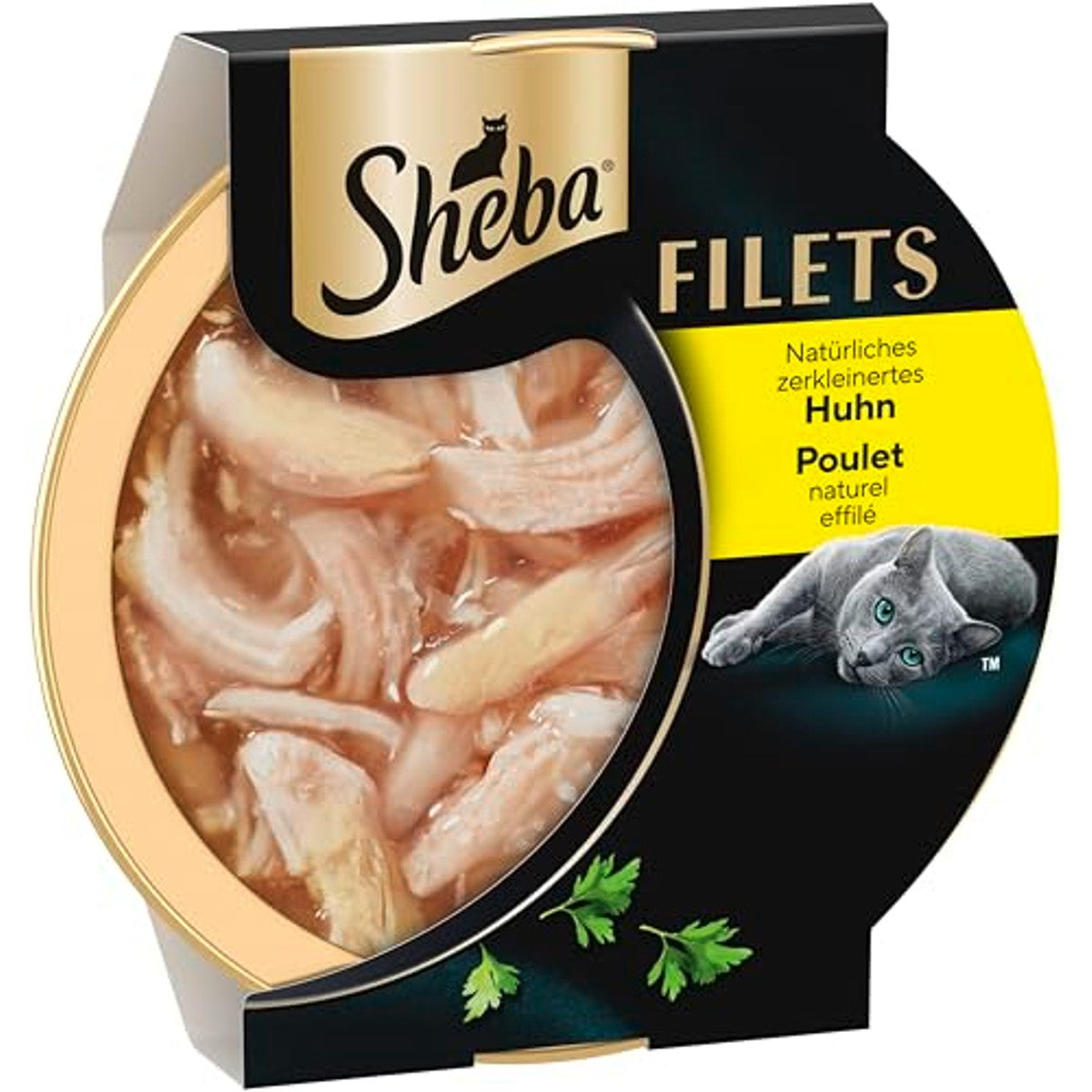 Sheba Filets natvoer kattenvoer kip 16 x 60 g - 6-pack
