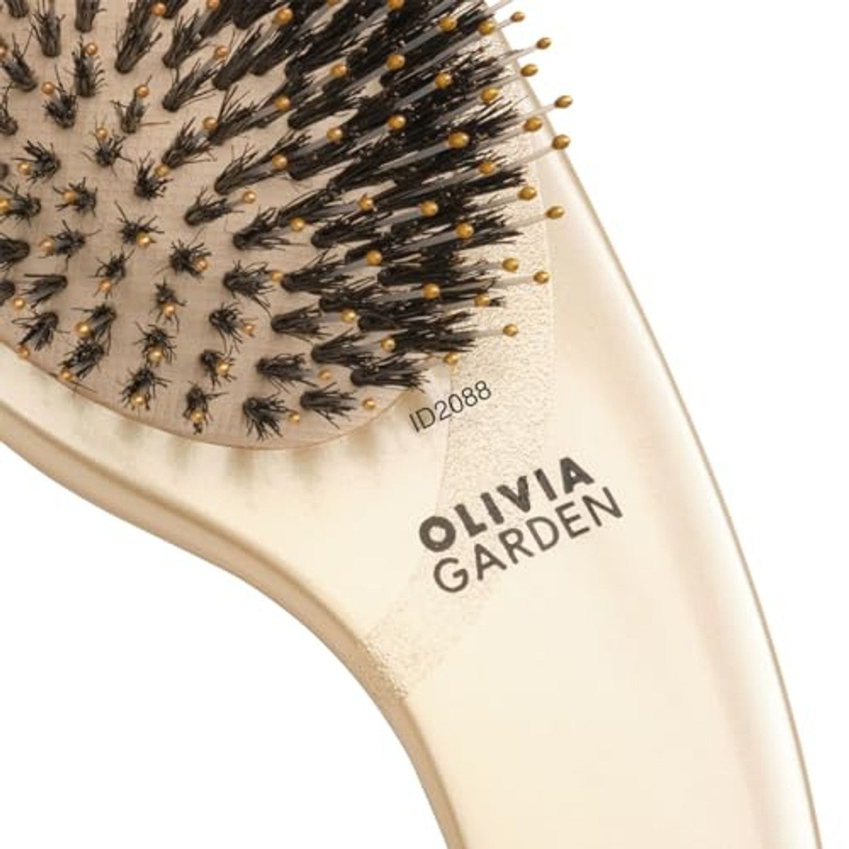 Olivia Garden Expert Boar & Nylon Borstels Care & Style, Goud - 3-pack