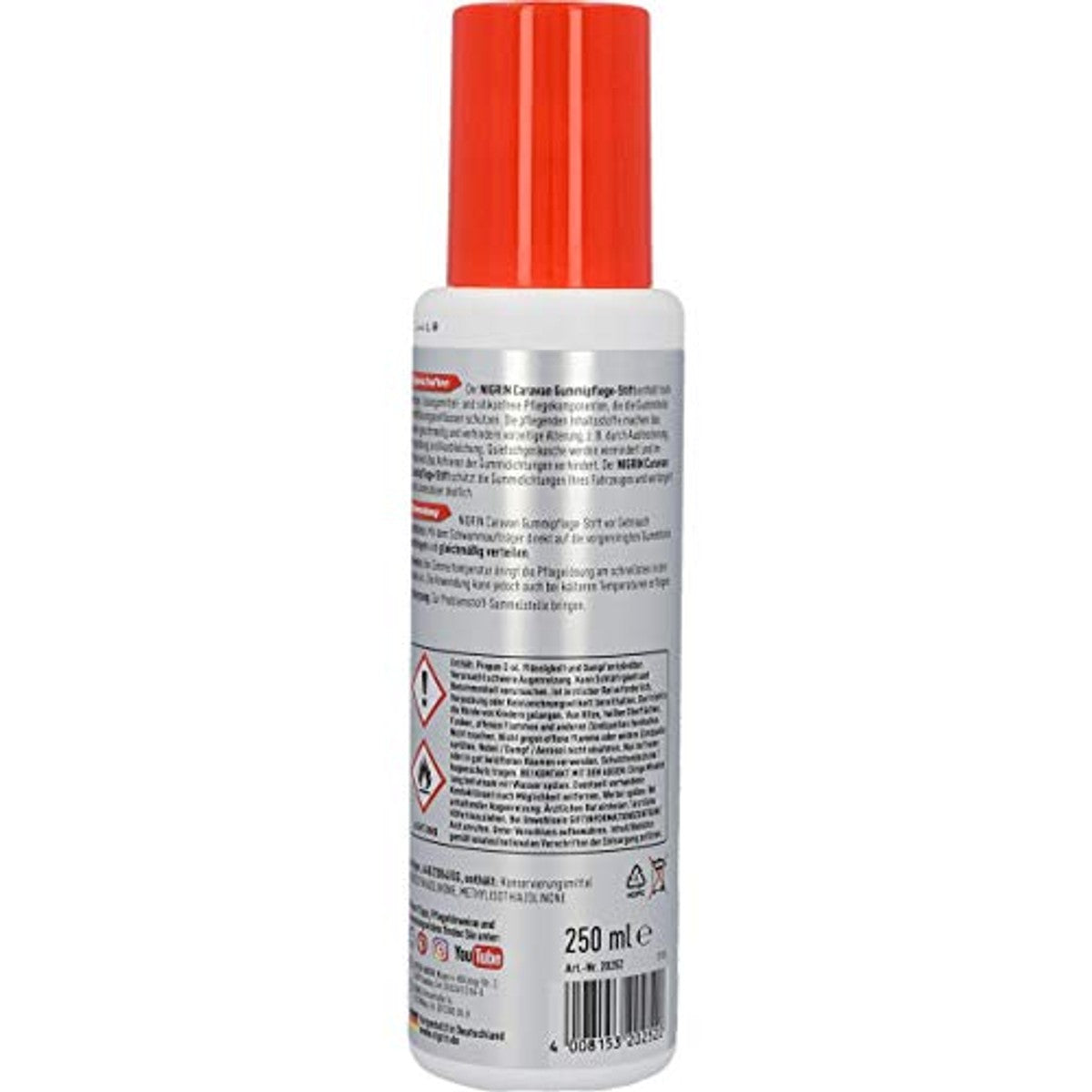 NIGRIN Caravan rubberen onderhoudspen 3 x 250 ml - Voordeelverpakking