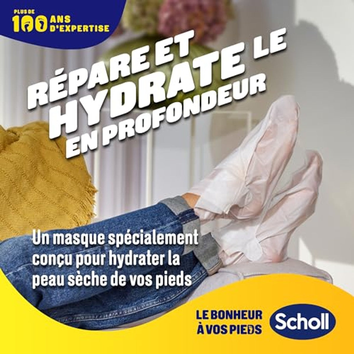 Dr. Scholl's Voetmasker Amandel & Honing 1 paar - 6-pack