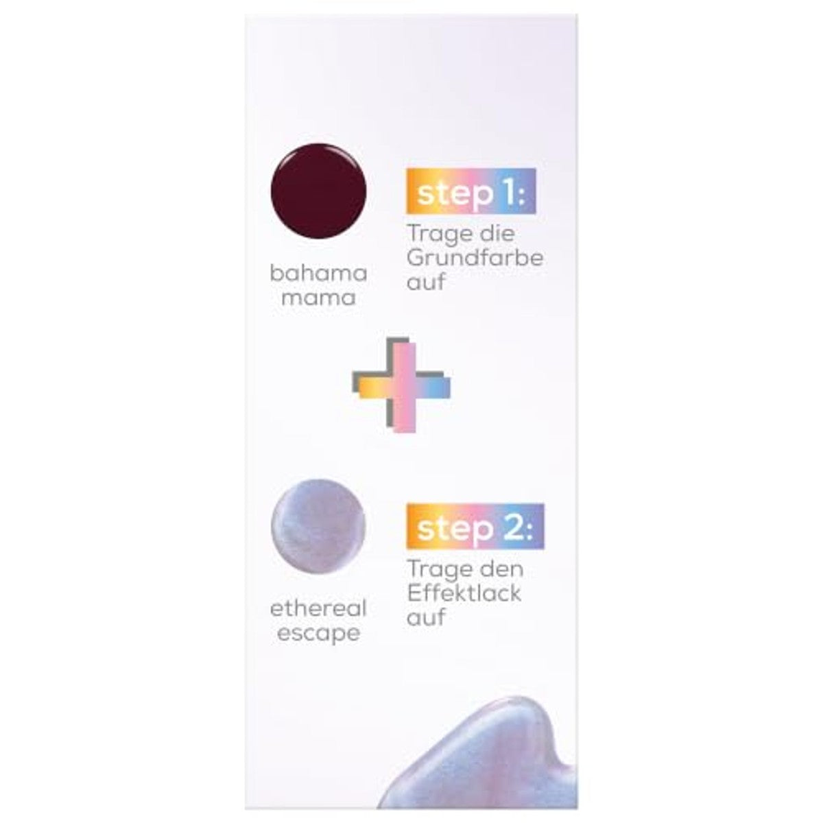 Essie nail art studio set frozen berry (nagellak 44 bahama mama, special effects nagellak 30 ethereal escape) – essie