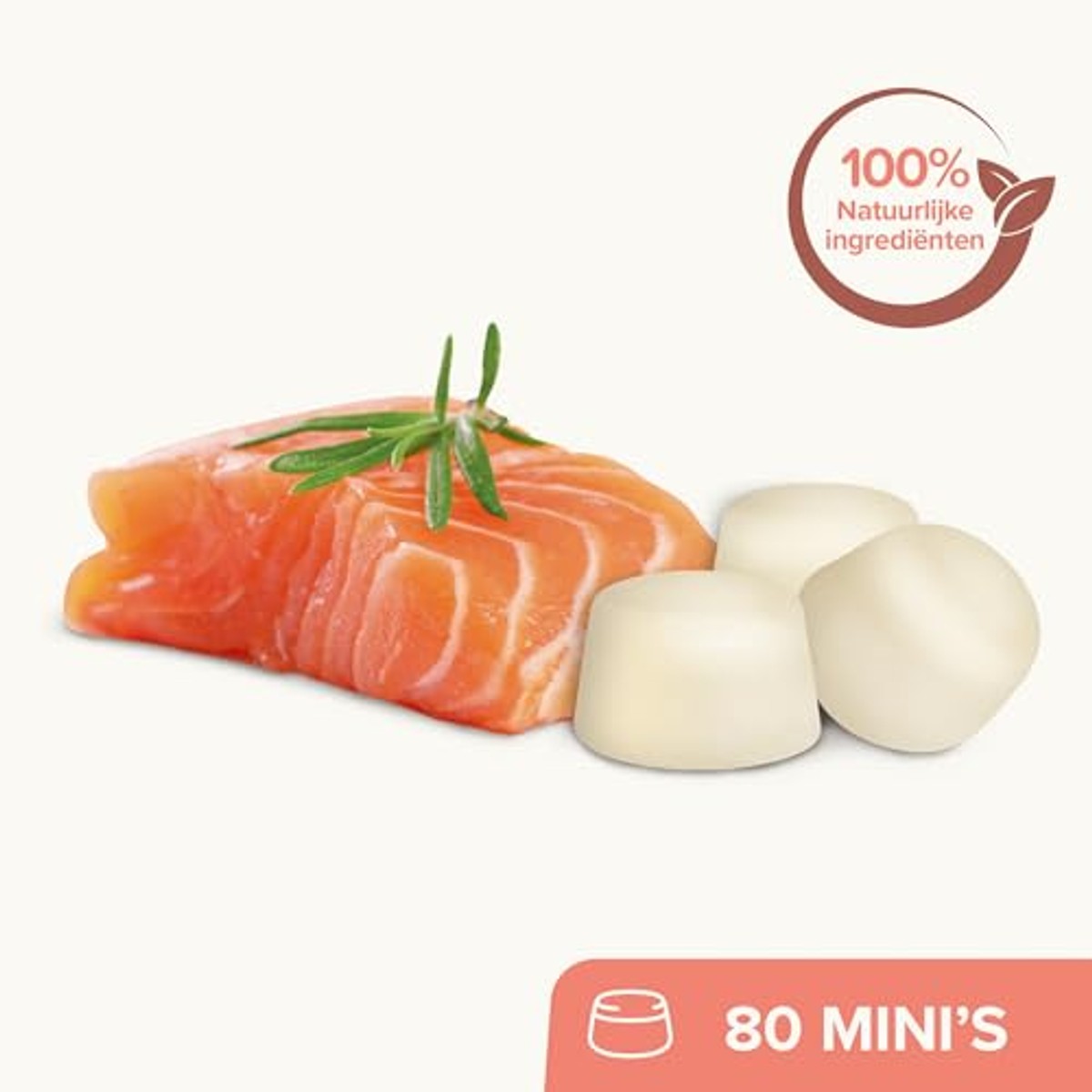 Beaphar Schapenvet Snoep Mini hondensnack zalm 245 g - 3-pack