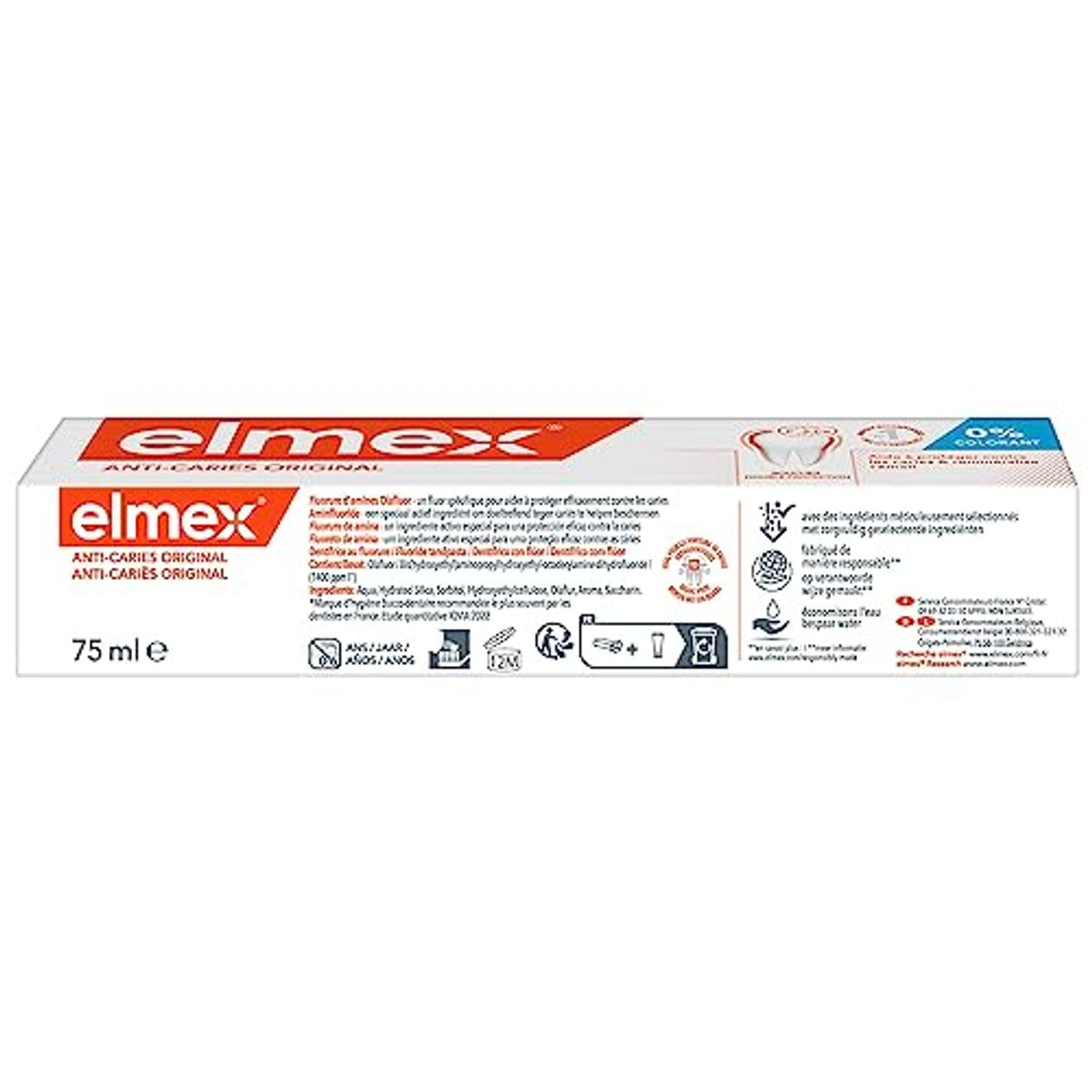 ELMEX Original tandpasta tegen cariës 75 ml – ELMEX