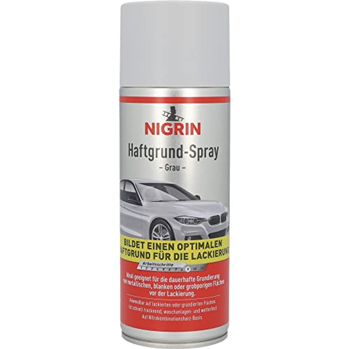 NIGRIN Hechtbasis grijs 6 x 400 ml spuitbus – NIGRIN