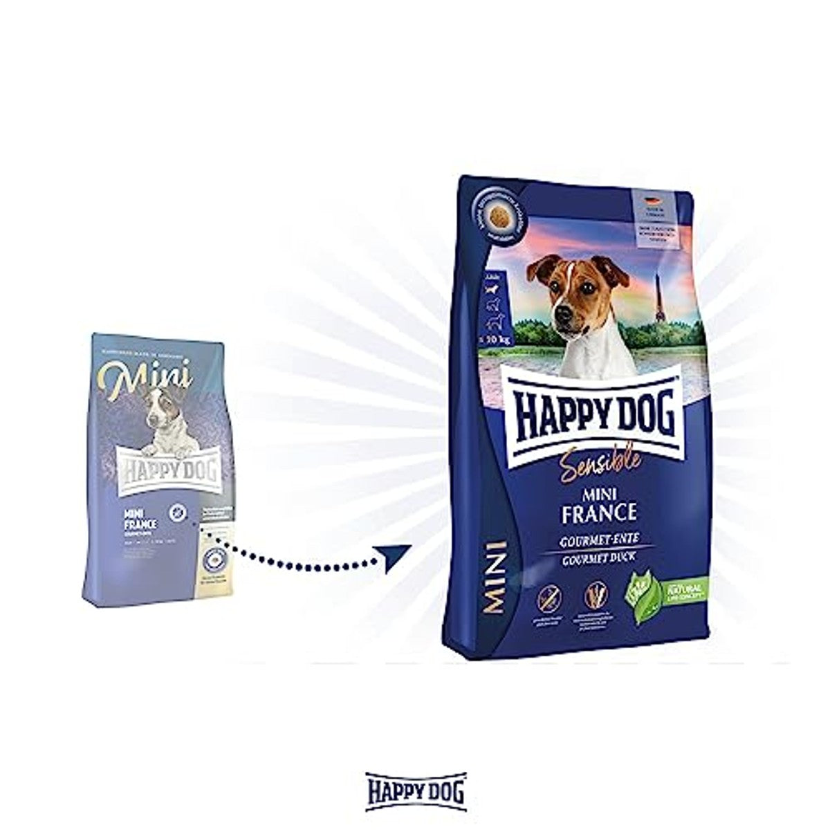 Happy Dog Sensible Mini France 4 kg – Happy Dog