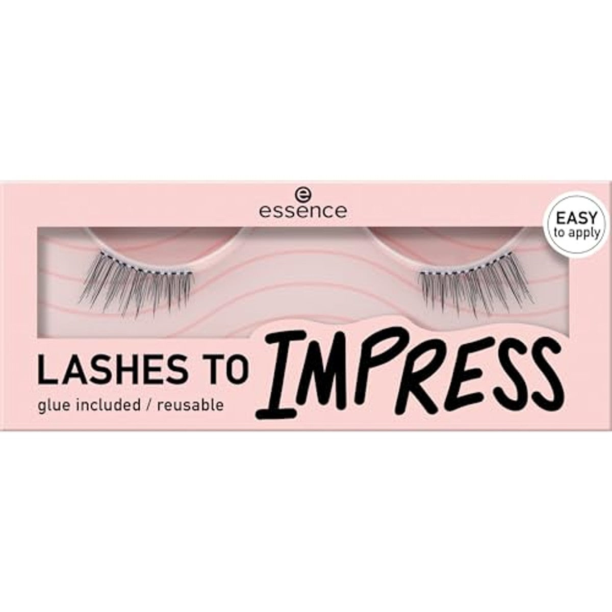 essence Lashes to Impress kunstwimpers 03 zwart 1 paar - 6-pack