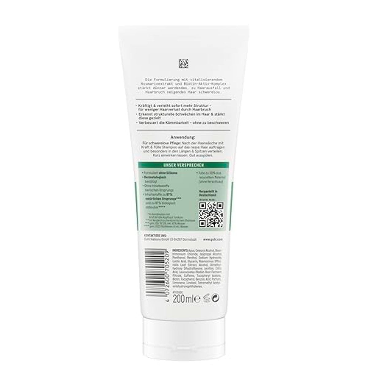 Guhl Kracht & Volle spoeling 200 ml – Guhl