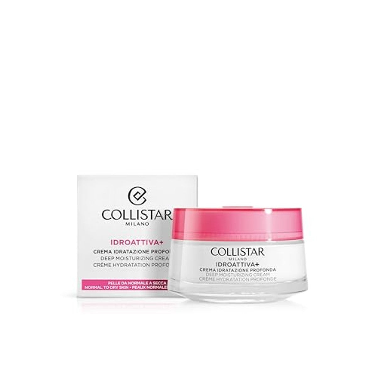 Collistar Idroattiva+ Crema Idratazione Profonda Gezichtscrème 50 ml - 6-pack