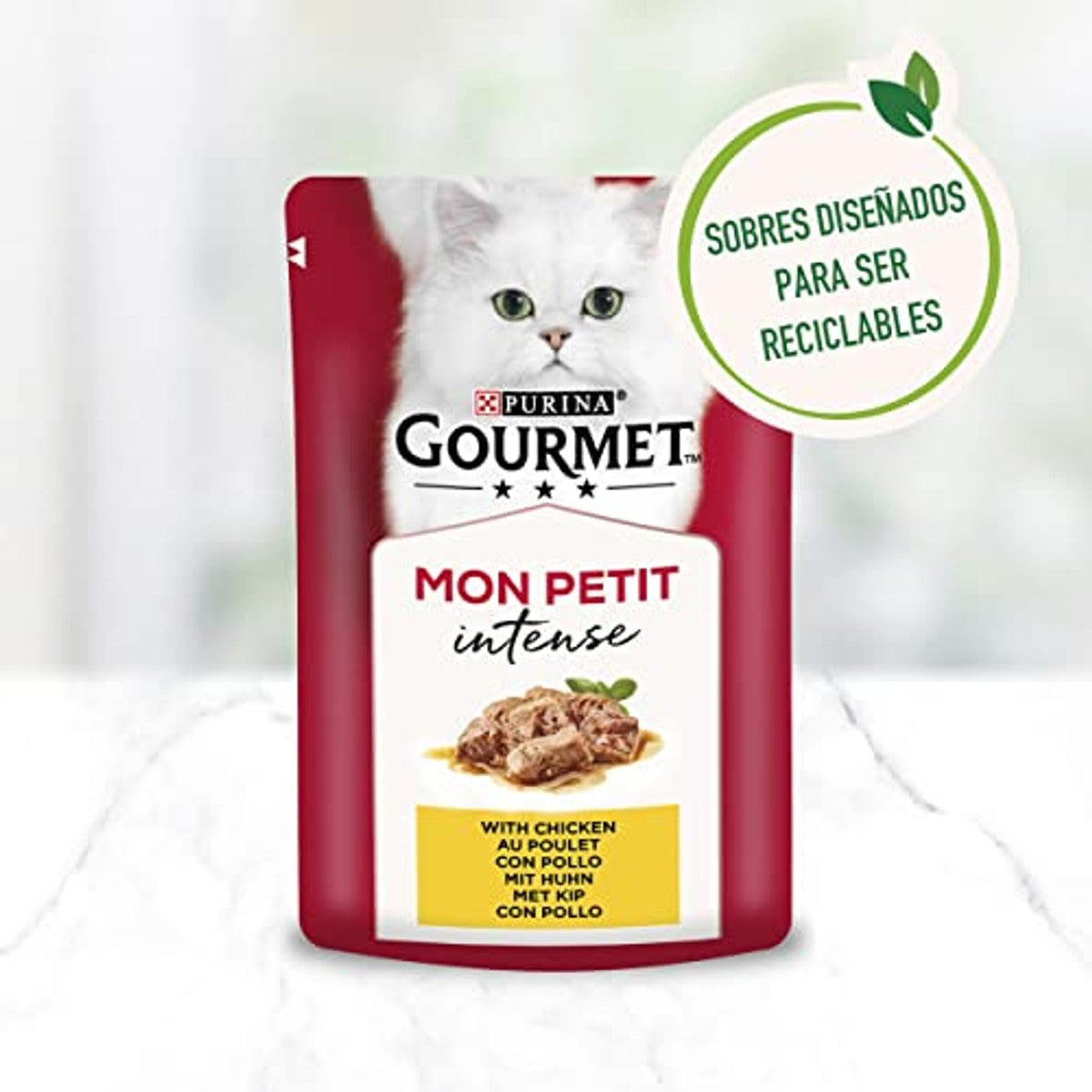Purina Gourmet Mon Petit natvoer kattenvoer 8 x 6 x 50 g - 6-pack