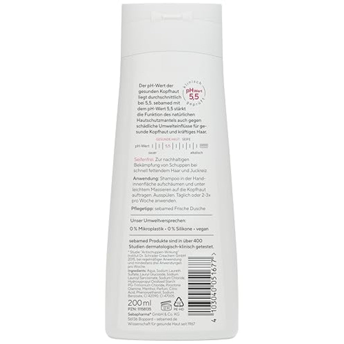 Sebamed Antiroos shampoo plus 200 ml – Sebamed