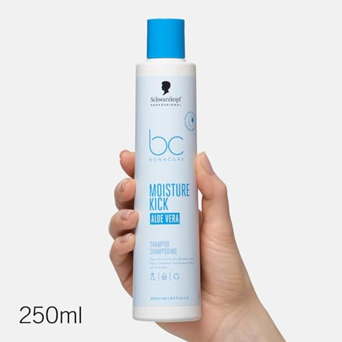 Schwarzkopf Professional Bonacure Moisture Kick Shampoo 250 ml - 6 stuks