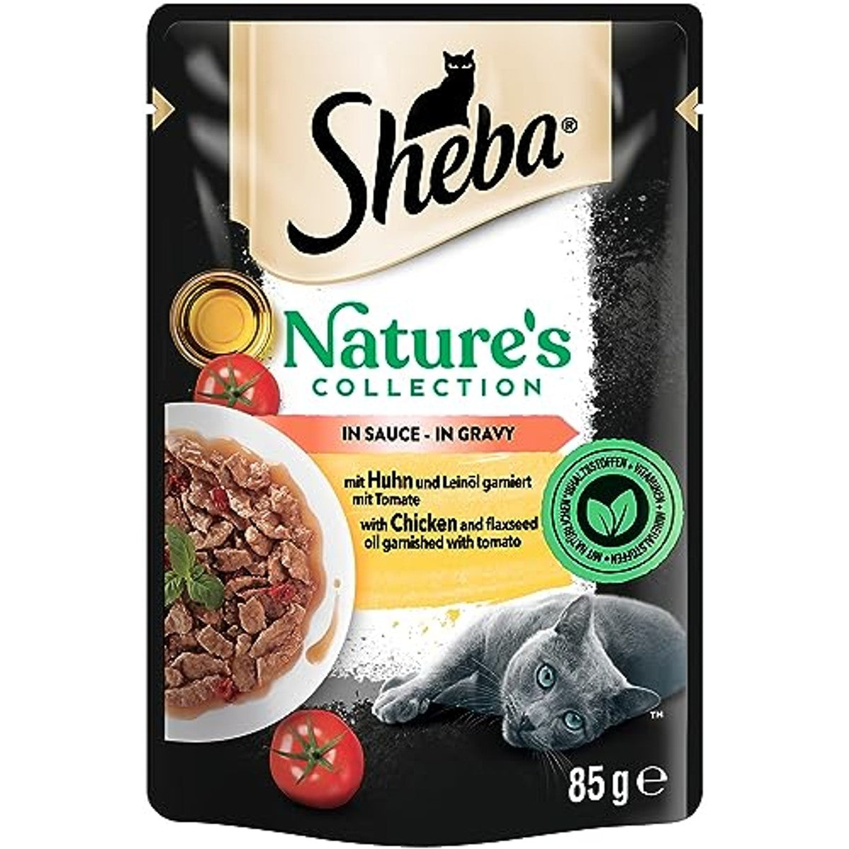 Sheba Nature's Collection natvoer kattenvoer kip 28 x 85 g - 6-pack