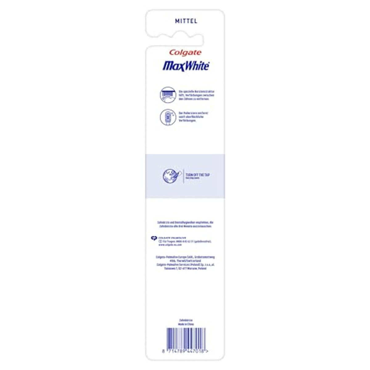 Colgate Max White Tandenborstel Medium 2 stuks – Colgate