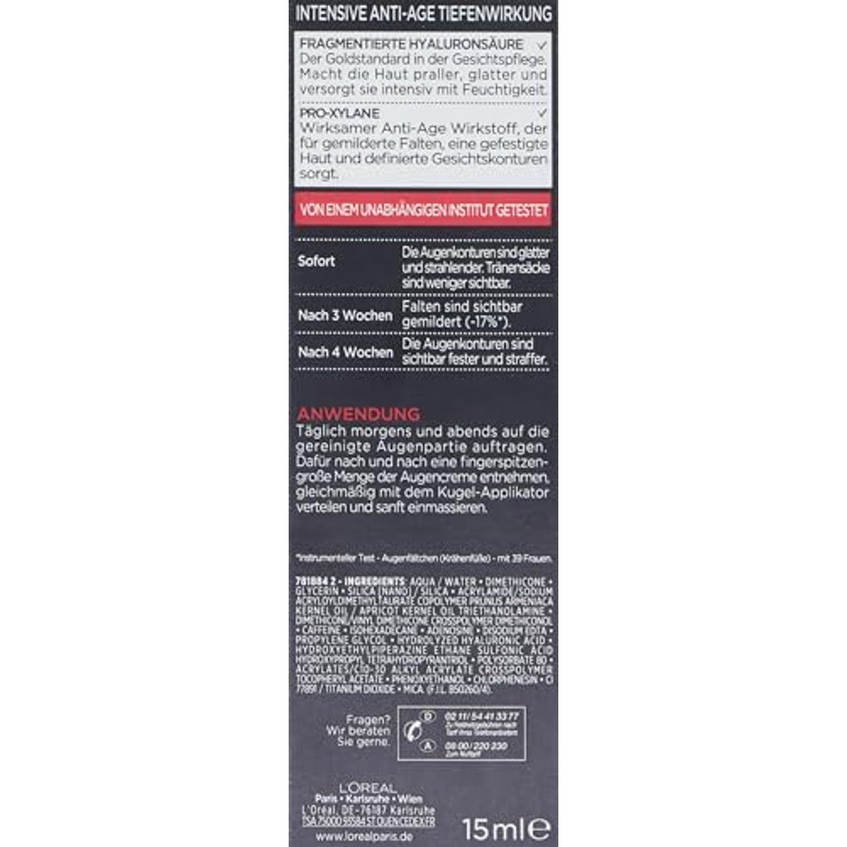 L'Oréal Paris Revitalift Laser X3 Oogcrème 15 ml (2 stuks) – L'Oréal Paris