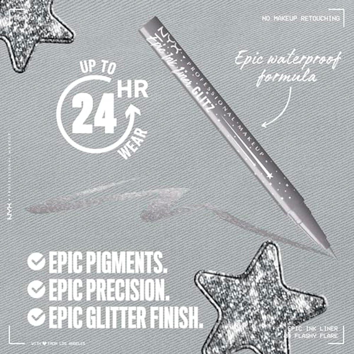 NYX PROFESSIONAL MAKEUP Epic Ink Liner Jeanz Flashy Flare 1 ml - 6 stuks
