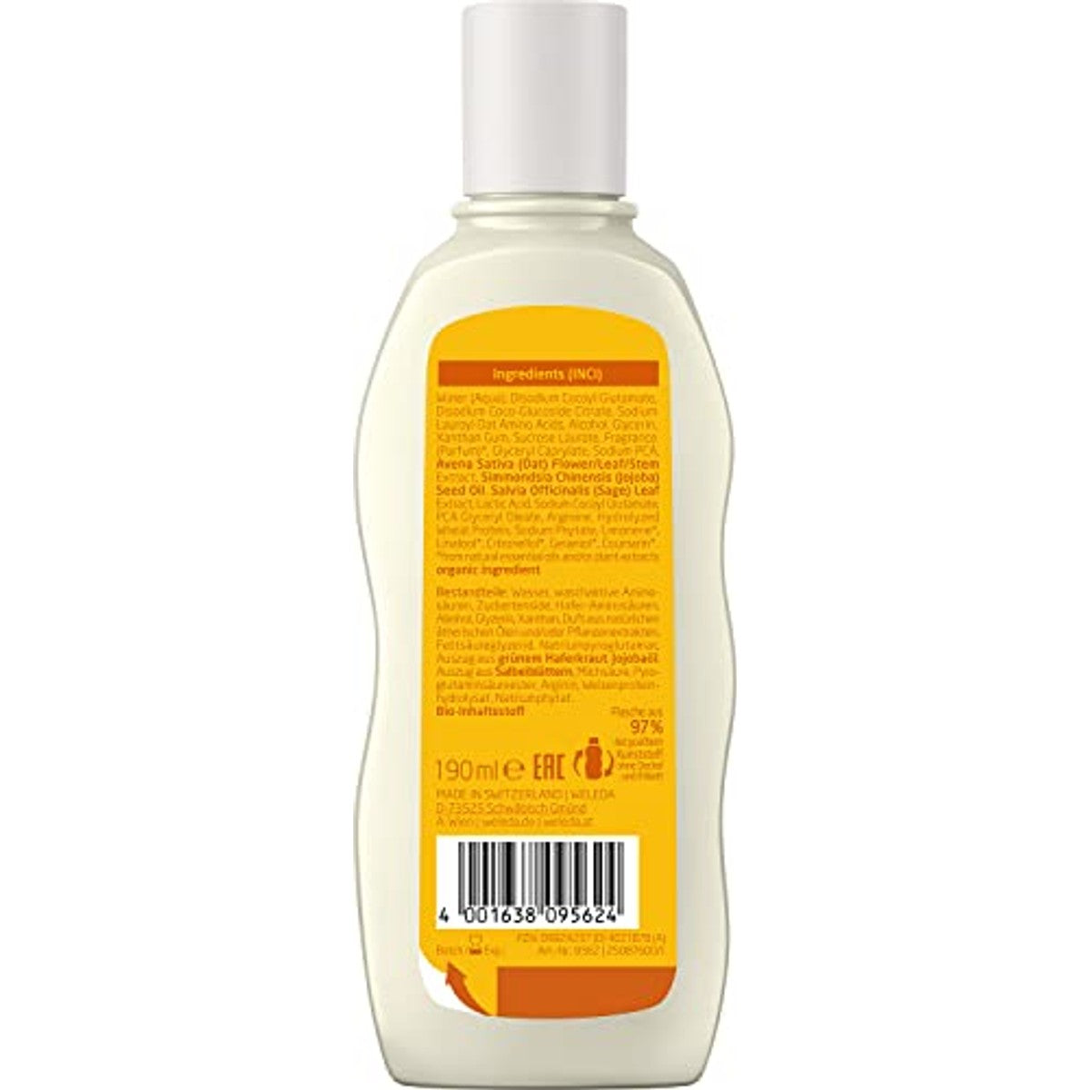 Weleda Herstellende Haver-shampoo 190 ml - 3-pack