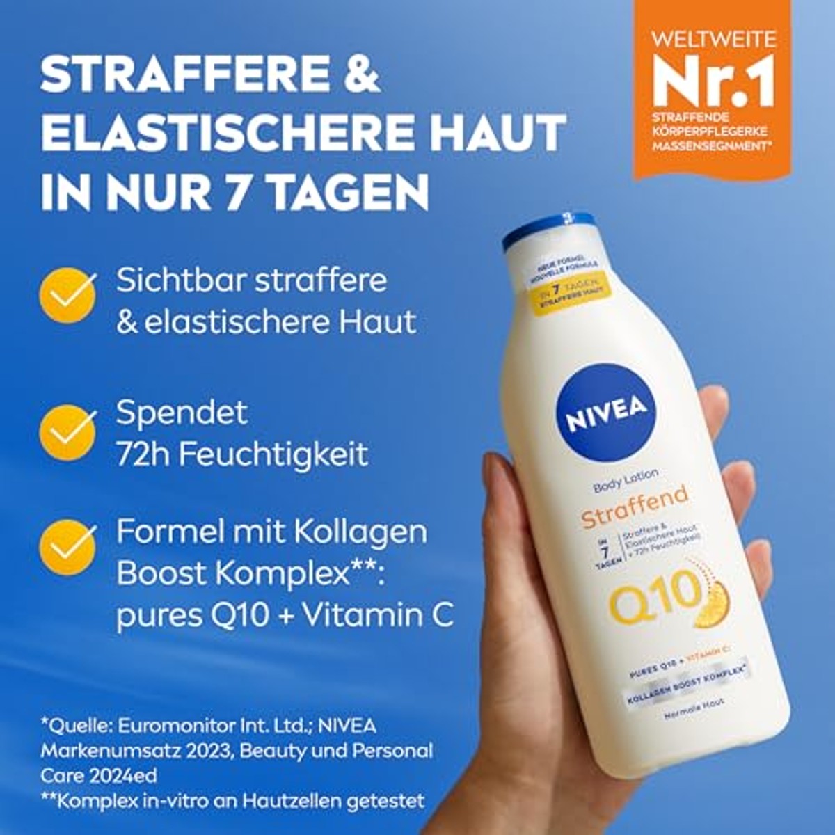 NIVEA Body Lotion Q10 verstevigend + vitamine C 400 ml – Beiersdorf