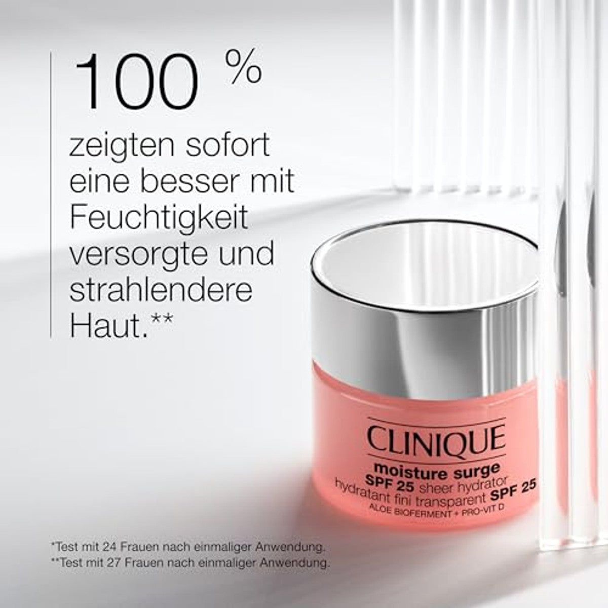 Huishoudvoordeel Clinique Moisture Surge™ SPF 25 Sheer Hydrator 6 stuks