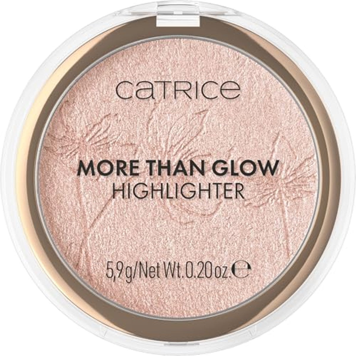 Catrice More Than Glow Highlighter, nr. 020 Supreme Rose Beam, roze, intensief, metallic, glinsterend, veganistisch, vrij van microplasticdeeltjes (5,9 g) – Catrice Cosmetics