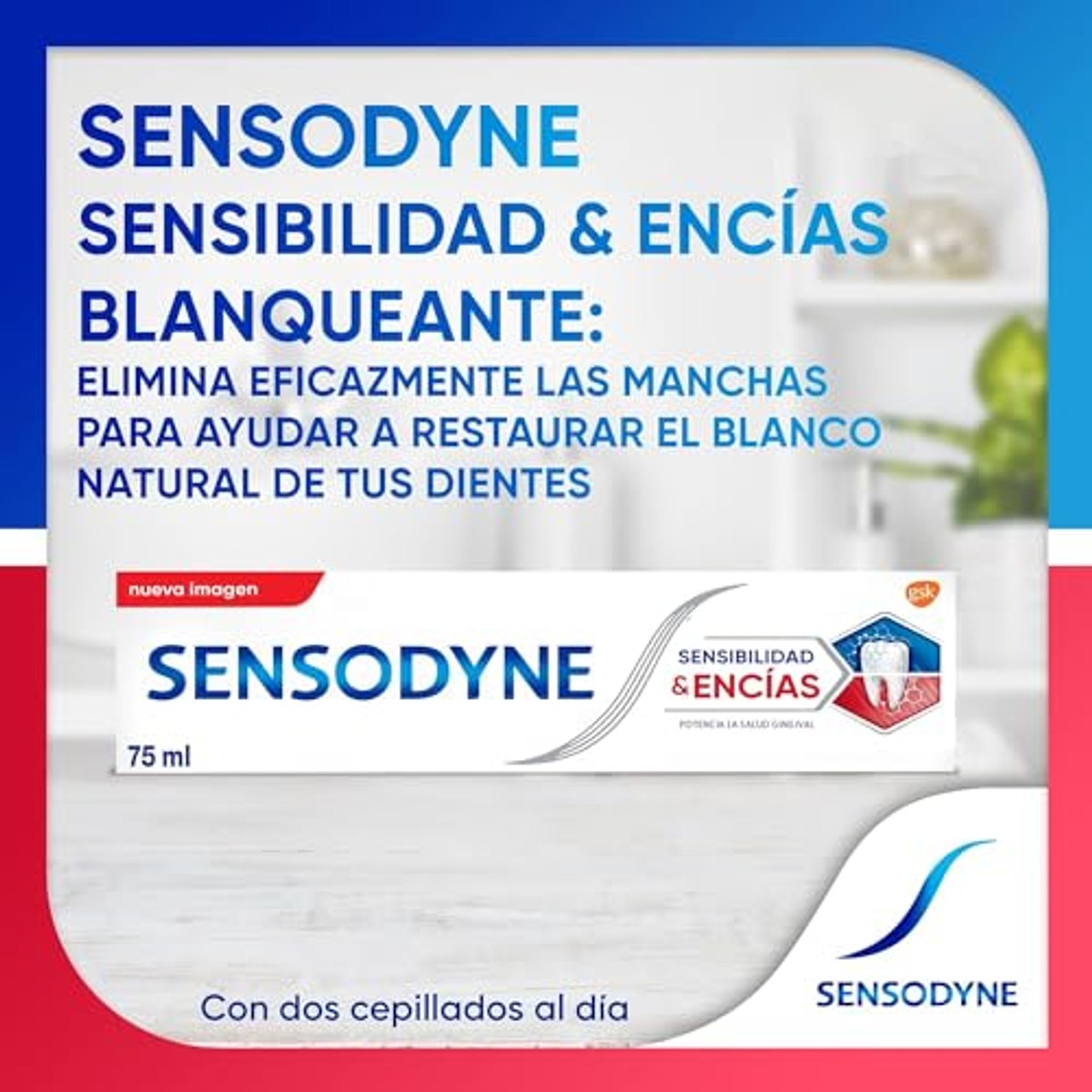 Sensodyne Gevoeligheid en Tandvleeswit 4 x 75 ml – Sensodyne