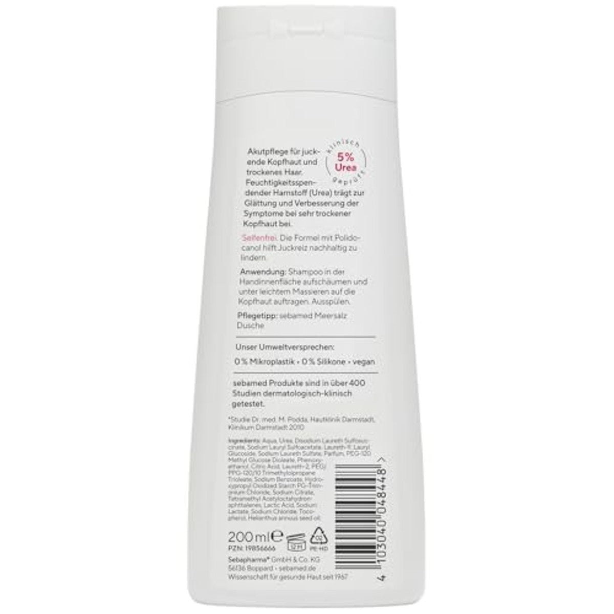 Sebamed 5% Urea anti-jeuk shampoo 200 ml – Sebamed