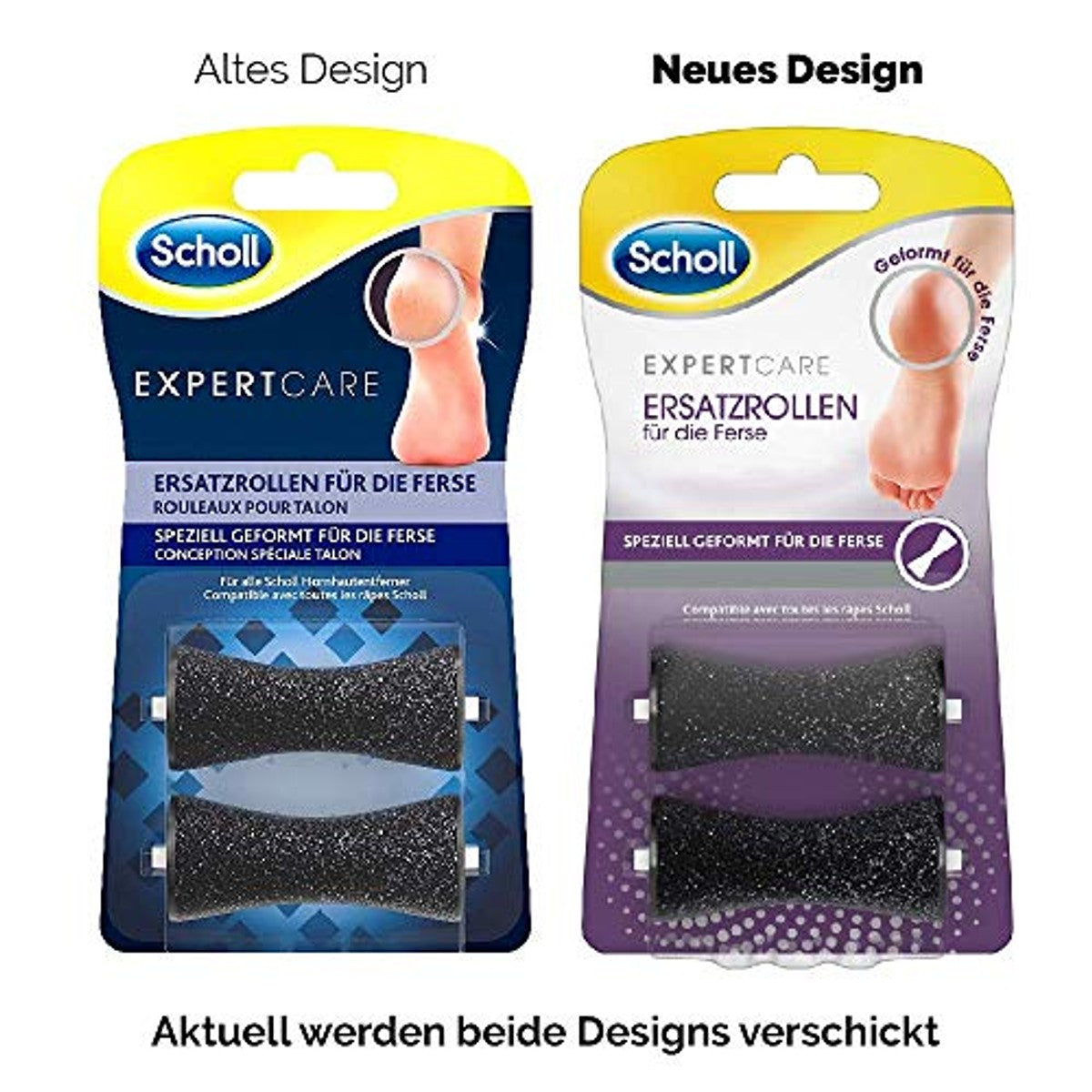 Dr. Scholl's ExpertCare reservewielen hiel 2 rollen - 6-pack
