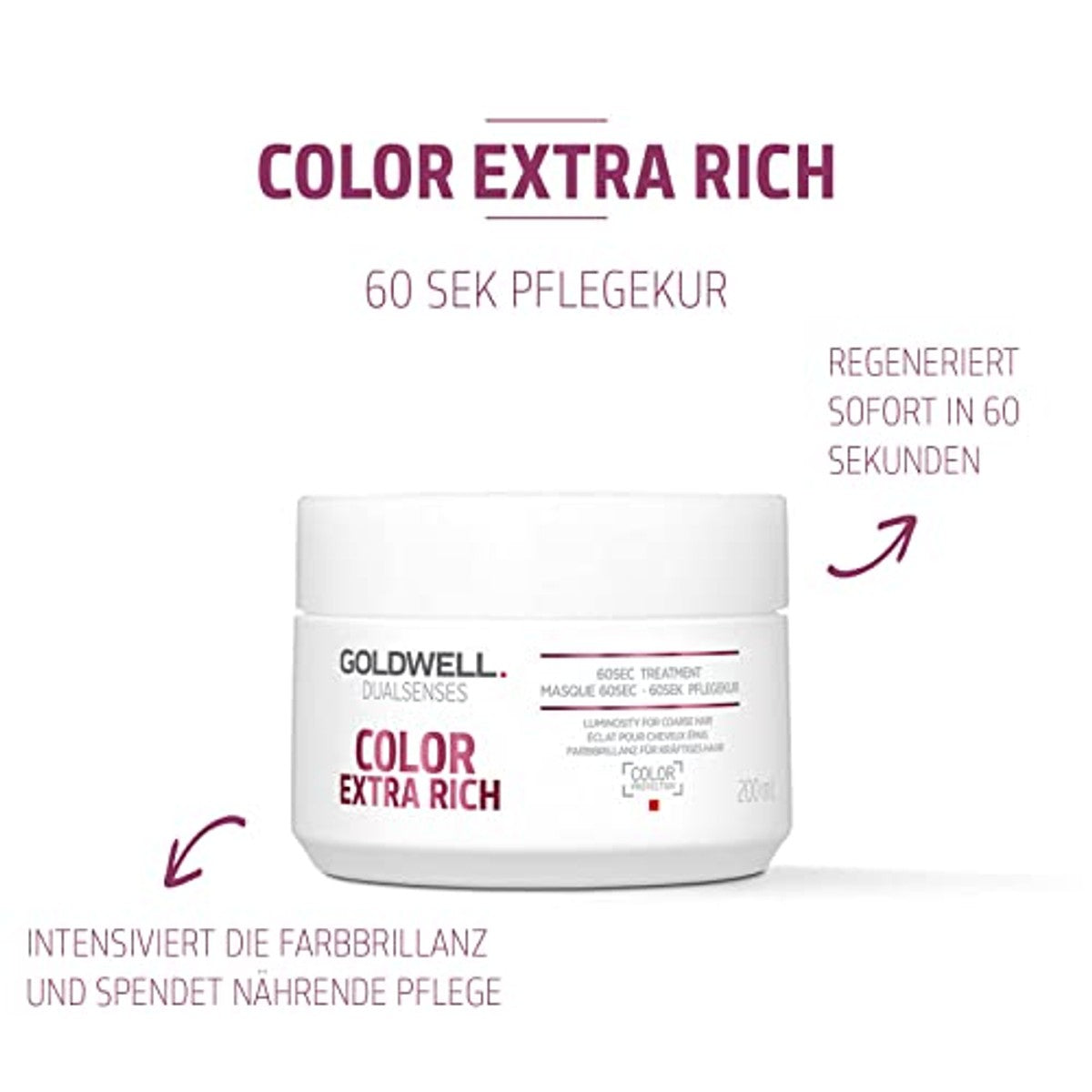 Goldwell Dualsenses Color Extra Rich 60 Seconden Verzorgingskuur 200 ml - 3-pack