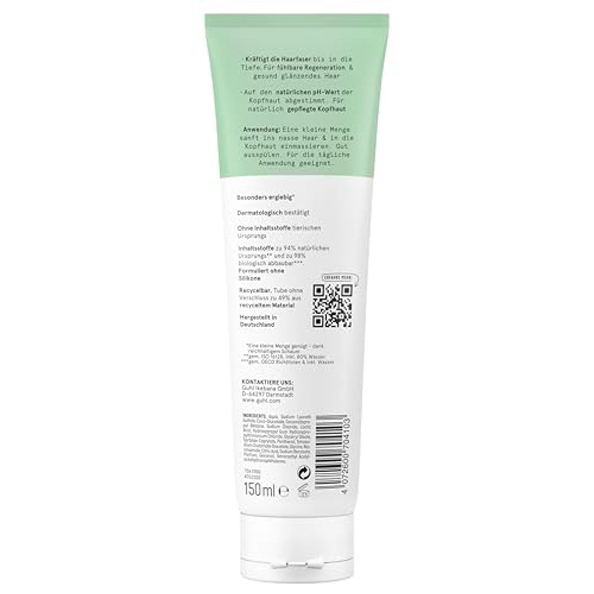 Guhl Reparatie & Hoofdhuid Shampoo 6 x 150 ml - Voordeelverpakking