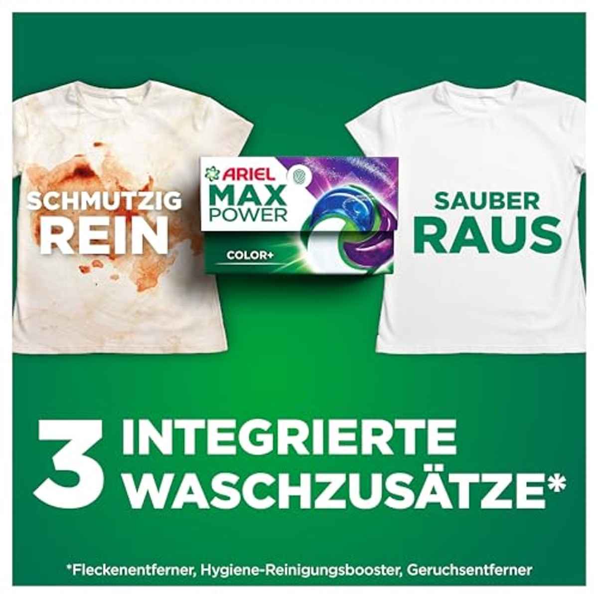 Ariel Max Power Pods Color+ Wasmiddel 6 x 66 wasbeurten - Voordeelverpakking