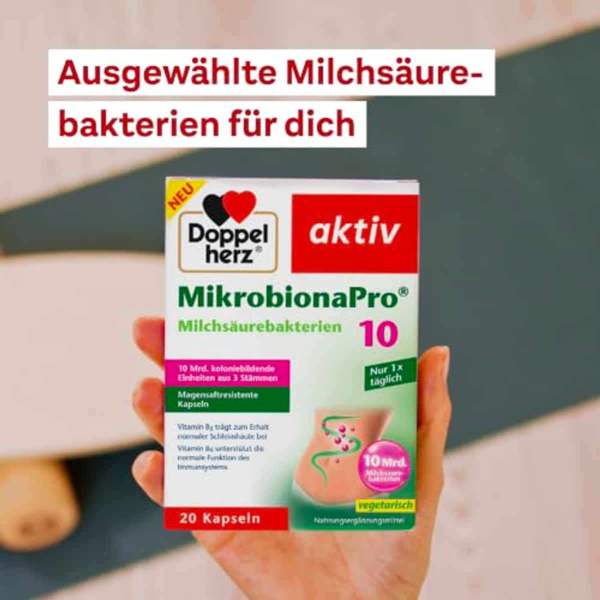 Doppelherz MikrobionaPro® 10 Melkzuurbacteriën 20 Capsules - 6-pack